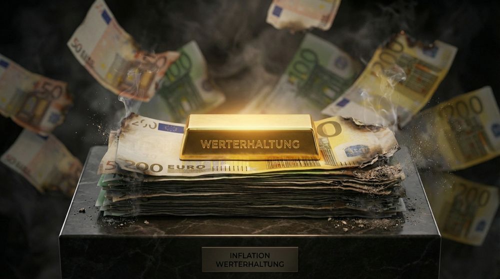 Werterhaltung: physisches Gold gegenüber Inflation